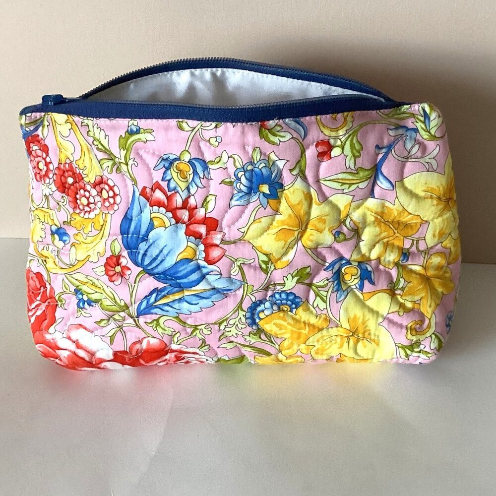 Handmade Makeup Cosmetic Toiletry Bag Small Travel Sewing Pouch Bag Storing